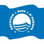 blue flag for beach quality guaranty